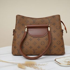 premium brown monogram handbag