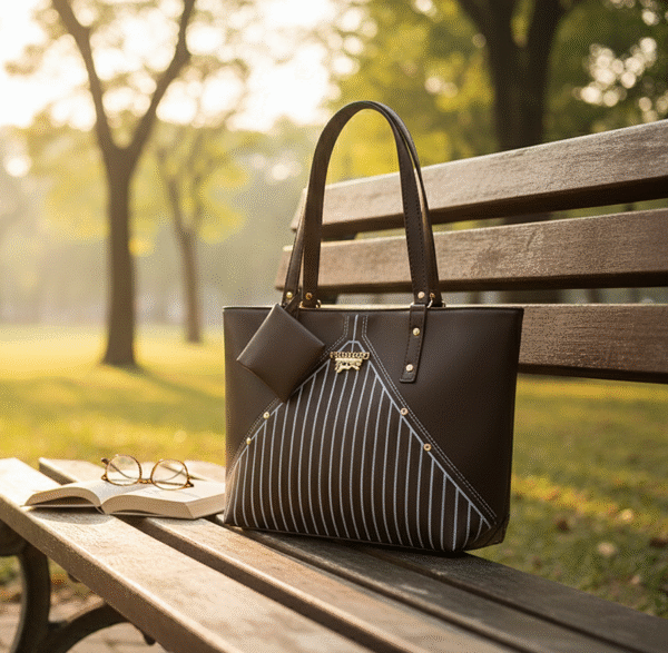 maroon handbag