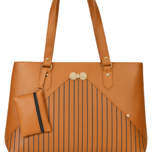 brown handbag