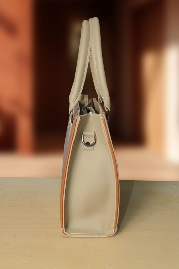 elegant light brown tote bag