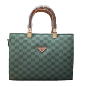 elegant grey tote style shoulder bag