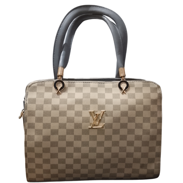 elegant cream tote style shoulder bag