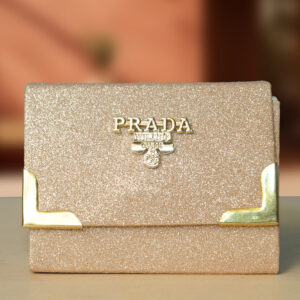 shinning gold colored ladies clutch/wallet